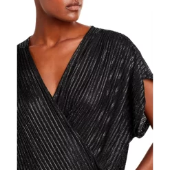Hot Sale ✨ Ramy Brook Margie Crossover Top Black Foil 😉 -US Ramy Brook Sales 2022 unnamed file 136