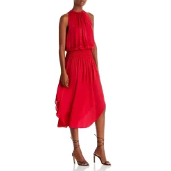 US Ramy Brook Sales 2022 42 Wholesale ๐ Ramy Brook Audrey Sleeveless Blouson ๐ Dress Scarlet โค๏ธ
