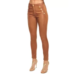 Discount 💯 Ramy Brook Helena 🧥 Coated Skinny Pants Copper ⭐