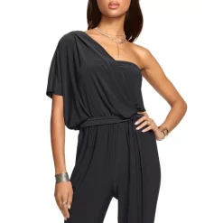 Best Pirce ⭐ Ramy Brook Toma One Shoulder Jumpsuit Black 🤩 -US Ramy Brook Sales 2022 unnamed file 191
