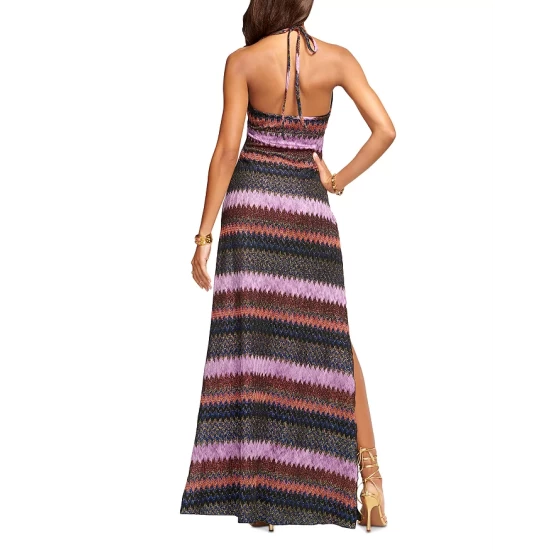 Cheap 🤩 Ramy Brook Lorna Halter Maxi 👗 Dress Uptown Multi ✔️ 2 Cheap 🤩 Ramy Brook Lorna Halter Maxi 👗 Dress Uptown Multi ✔️ - Image 2