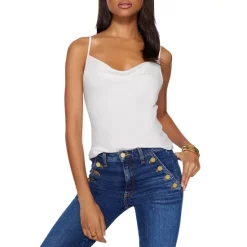 Promo 🤩 Ramy Brook Abigail Cowlneck Camisole Top Navy ✔️ -US Ramy Brook Sales 2022 unnamed file 247