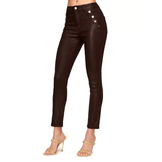 Cheap 👏 Ramy Brook Helena 🧥 Coated High Rise Ankle Skinny 👖 Jeans In Black 😀 1 Cheap 👏 Ramy Brook Helena 🧥 Coated High Rise Ankle Skinny 👖 Jeans In Black 😀