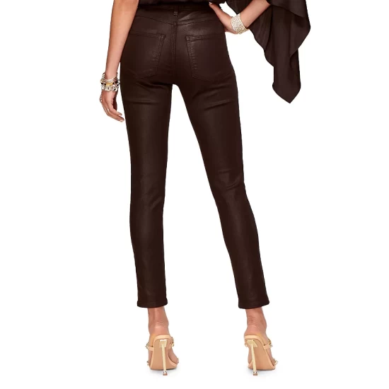 Cheap 👏 Ramy Brook Helena 🧥 Coated High Rise Ankle Skinny 👖 Jeans In Black 😀 2 Cheap 👏 Ramy Brook Helena 🧥 Coated High Rise Ankle Skinny 👖 Jeans In Black 😀 - Image 2
