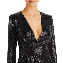 Brand new 🔔 Ramy Brook Esme Chainmail Mini 👗 Dress Black 🤩 -US Ramy Brook Sales 2022 unnamed file 272