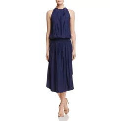 Top 10 😍 Ramy Brook Audrey Sleeveless Halter Drop Waist Midi 👗 Dress Navy 🌟 -US Ramy Brook Sales 2022 unnamed file 29