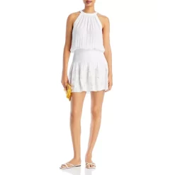 Promo 🧨 Ramy Brook Iskander Halter Neck 👗 Dress Ivory 🛒 -US Ramy Brook Sales 2022 unnamed file 304