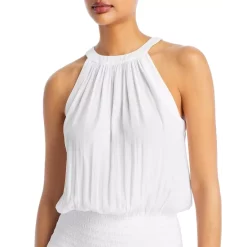 Promo 🧨 Ramy Brook Iskander Halter Neck 👗 Dress Ivory 🛒 -US Ramy Brook Sales 2022 unnamed file 305