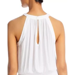 Promo 🧨 Ramy Brook Iskander Halter Neck 👗 Dress Ivory 🛒 -US Ramy Brook Sales 2022 unnamed file 306