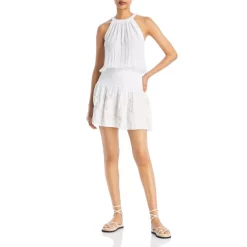 Promo 🧨 Ramy Brook Iskander Halter Neck 👗 Dress Ivory 🛒 -US Ramy Brook Sales 2022 unnamed file 307