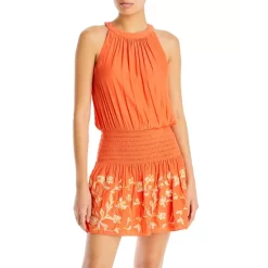 Promo 🧨 Ramy Brook Iskander Halter Neck 👗 Dress Ivory 🛒 -US Ramy Brook Sales 2022 unnamed file 308