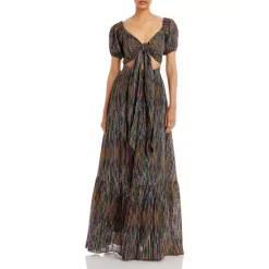 Flash Sale 🤩 Ramy Brook Megan Striped 👗 Dress Multi Combo 😍