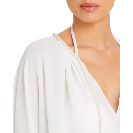 Cheapest 🛒 Ramy Brook Katana 👗 Dress Swim Cover-Up White 😉 5 Cheapest 🛒 Ramy Brook Katana 👗 Dress Swim Cover-Up White 😉 - Image 5
