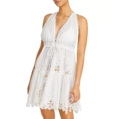 Cheap 🎁 Ramy Brook Vilma Swim Cover-Up 👗 Dress White 🎉