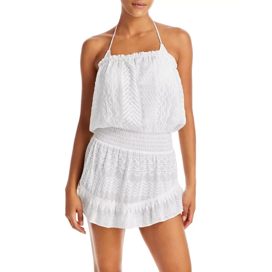 Top 10 ๐ Ramy Brook Sallie Embroidered Gauze ๐ Dress Swim Cover-Up White ๐ฅฐ 1 Top 10 ๐ Ramy Brook Sallie Embroidered Gauze ๐ Dress Swim Cover-Up White ๐ฅฐ