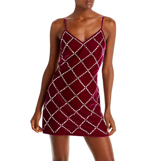 Wholesale ๐คฉ Ramy Brook Omega Velvet Mini ๐ Dress Plumberry โญ 1 Wholesale ๐คฉ Ramy Brook Omega Velvet Mini ๐ Dress Plumberry โญ