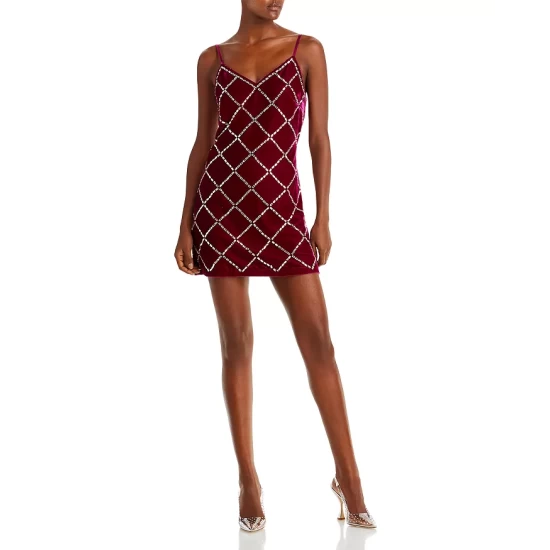 Wholesale ๐คฉ Ramy Brook Omega Velvet Mini ๐ Dress Plumberry โญ 2 Wholesale ๐คฉ Ramy Brook Omega Velvet Mini ๐ Dress Plumberry โญ - Image 2