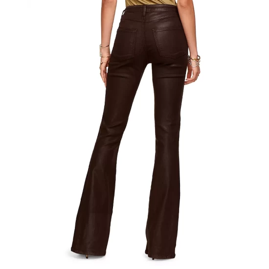 Hot Sale ๐ Ramy Brook Helena ๐งฅ Coated High Rise Flare ๐ Jeans In Black ๐ฅ 2 Hot Sale ๐ Ramy Brook Helena ๐งฅ Coated High Rise Flare ๐ Jeans In Black ๐ฅ - Image 2