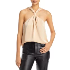 Outlet 🔥 Ramy Brook Hunter Twist Front Top Buttercream 😍