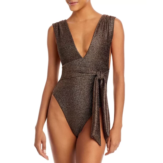 Best reviews of ✔️ Ramy Brook Sparkle Viona One Piece 🩱 Swimsuit Metallic ⌛ 1 Best reviews of ✔️ Ramy Brook Sparkle Viona One Piece 🩱 Swimsuit Metallic ⌛