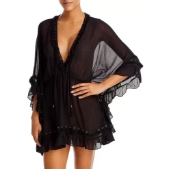 US Ramy Brook Sales 2022 40 Best reviews of โญ Ramy Brook Joya Grommet Trim ๐ Dress Swim Cover-Up Black ๐