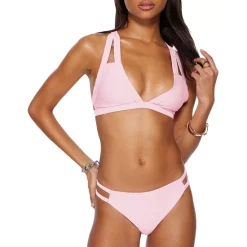 US Ramy Brook Sales 2022 11 Best deal ๐ฏ Ramy Brook Starla ๐ Bikini Top & Dove ๐ Bikini Bottom Seashell Pink ๐ฏ