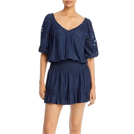 Hot Sale 😍 Ramy Brook Yao Mini 👗 Dress Navy 🌟 1 Hot Sale 😍 Ramy Brook Yao Mini 👗 Dress Navy 🌟