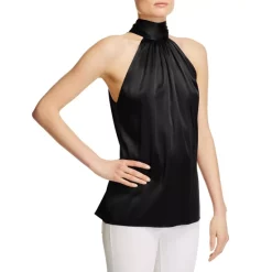 Best Sale 💯 Ramy Brook Lori Silk Halter Top Black 🤩 -US Ramy Brook Sales 2022 unnamed file 516