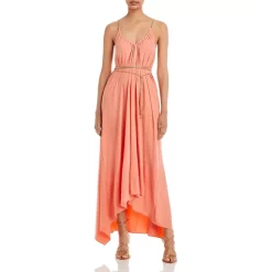 Best reviews of ✔️ Ramy Brook Ryder Chain Trim 👗 Dress Deco Rose 🛒