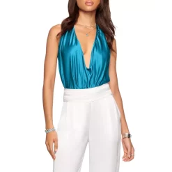 Promo 🛒 Ramy Brook Harriet Halter Top Blue Tile 🥰