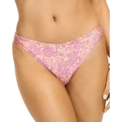 Coupon ๐ Ramy Brook Isla Printed ๐ Bikini Bottom Electric Orange ๐