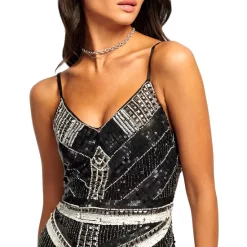 Best deal 🤩 Ramy Brook Daisy 👗 Dress Black/silver 🔥 -US Ramy Brook Sales 2022 unnamed file 75