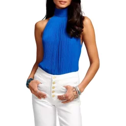 Flash Sale ✔️ Ramy Brook Arthur Top Mosaic Blue ⌛