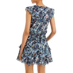 New ⭐ Ramy Brook Jessie Bloom Printed 👗 Dress Black Combo 💯 -US Ramy Brook Sales 2022 unnamed file 95